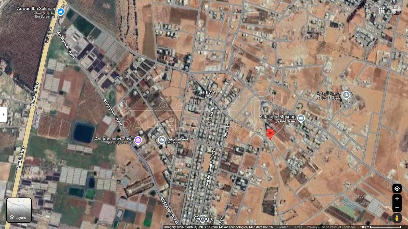 أرض في أرض للبيع في خريبة السوق – الرفيسة الشرقية – 543 م - 57,000 دأ - صورة 1